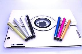 img 1 attached to 🖊️ Cybertech Pink Capacitive Stylus for Apple iPad, iPad 2, iPhone, iPod, Motorola Xoom, Samsung Galaxy, BlackBerry Playbook