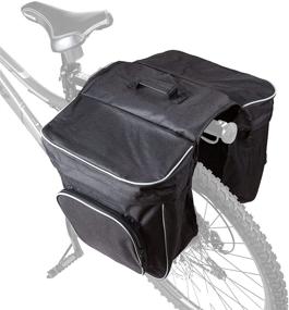 img 4 attached to 🚲 Waterproof Bike Pannier Bag Cartman 30L Bike Saddle Bag Extensible Bicycle Rear Seat Bag