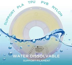 img 4 attached to 🔩 Polymaker Filament PolyDissolve: The Ultimate Dissolvable PolySmooth Solution