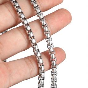 img 4 attached to Choose Stainless Steel Chain Necklace