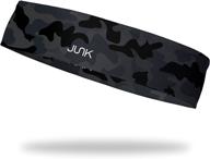 junk brands baller band headband - one size, black ops: a sleek and comfortable blackops-bal accessory logo