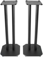 🔊 enhance your audio experience with vivo premium universal 25 inch floor speaker stands - 2 stands included (stand-sp03b) logo