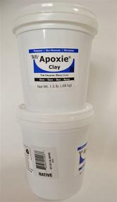 img 1 attached to Apoxie Modeling Clay: 3 lb. White 🔨 Epoxy Clay - Versatile and Durable Sculpting Material