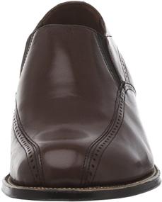 img 3 attached to 👞 Madison Slip Black Men's Shoes by Stacy Adams