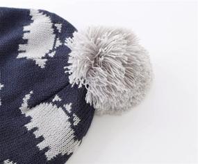 img 2 attached to 🧸 Cozy and Cute: Connectyle Toddler Earflap Beanie Hat with Fleece Lining—a Must-Have Winter Accessory for Kids!