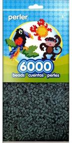 img 1 attached to 🧶 Perler Beads 6,000 / Pkg-Grey: Crafters' Delight for Endless Creations