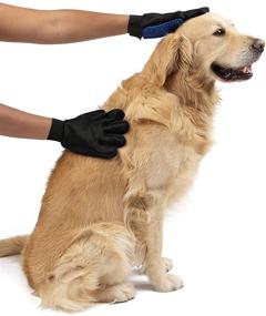 img 2 attached to Furever Loyal Pet Grooming Gloves