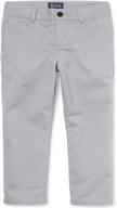 comfortable and stylish children's place uniform stretch chino pants for boys logo