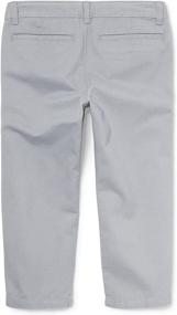 img 2 attached to Comfortable and Stylish Children's Place Uniform Stretch Chino Pants for Boys