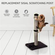 sisal cat scratching post replacement - 20&#34;, part replacement &amp; extension post logo