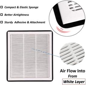 img 3 attached to 🔍 Двухступенчатый фильтр салона FD134 с двойной фильтрацией: Идеальная запасная часть для 80292-SDA-A01, 80292-SEC-A01 и 80292-T0G-A01