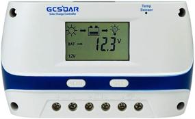 img 4 attached to 🔋 GCSOAR 60A Solar Charge Controller 12V 24V 48V PWM Solar Panel Charger Regulator LCD Display, Adjustable Parameters for Leaded, Gel (AGM), and Flooded Types (60A, 12V/24V/48V)