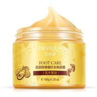 🦶 bioaqua foot care herbal massage scrub: exfoliating cream for delicate feet skin with shea oil & natural extracts - 180g logo