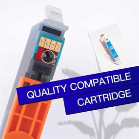 img 3 attached to 🖨️ GPC Image 15-Pack Compatible Ink Cartridge Replacement for HP 564XL 564 XL - DeskJet 3520 3522, Officejet 4620, Photosmart 5520 6510 6515 6520 7520 7525 Tray - Black Cyan Magenta Yellow