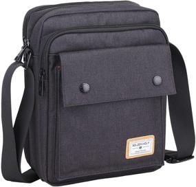 img 1 attached to 👜 Водонепроницаемые кроссбоди сумки на плечо и кошельки для женщин - стильные и универсальные