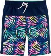 🩳 orange kosh boys' swim trunks: boys' clothing and swimwear logo