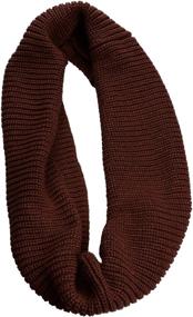 img 3 attached to NEOSAN Ribbed Winter Infinity Scarf - Must-Have Women's Accessory