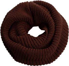 img 4 attached to NEOSAN Ribbed Winter Infinity Scarf - Must-Have Women's Accessory