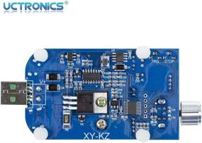 img 1 attached to UCTRONICS Electronic USB Load Tester: Adjustable Discharge Resistor Module with 35W Power, Testing and Triggering Rapid Charging Protocols QC2.0 QC3.0 AFC 9V FCP, Intelligent Temperature Control & Cooling Fan