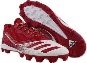 img 3 attached to 👟 Men's Adidas Powerred White Baseball Shoes