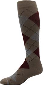 img 1 attached to 🧦 Dr. Motion Men's Compression Knee High Socks - 4 Pairs, 8-15 mmHg Graduated Support