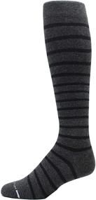 img 3 attached to 🧦 Dr. Motion Men's Compression Knee High Socks - 4 Pairs, 8-15 mmHg Graduated Support