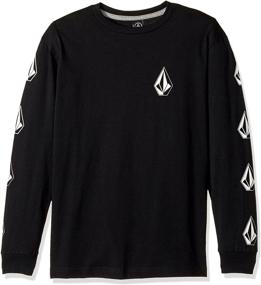 img 1 attached to Optimized SEO: Volcom Boys' Deadly Stone Long Sleeve Tee (Sizes for Big Boys & Little Boys)