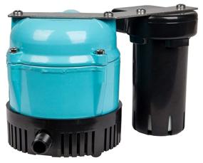 img 1 attached to 🌊 Little Giant 550521: Efficient Submersible Pump for Air Conditioner Drain Pan or Reservoir, Dehumidifier - 205 GPH Shallow Condensate Removal Solution
