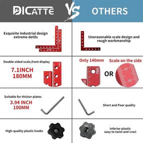 img 3 attached to DICATTE Positioning Aluminum Woodworking Carpenter