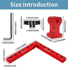 img 2 attached to DICATTE Positioning Aluminum Woodworking Carpenter