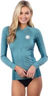 rip curl trestles sleve protection women's clothing and swimsuits & cover ups logo