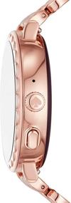 img 3 attached to 🌟 Stay Connected & Stylish with Kate Spade New York Women's Scallop 2 or Sport Stainless Steel Touchscreen Smartwatch: Heart Rate, GPS, Pay & Notifications