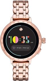 img 4 attached to 🌟 Stay Connected & Stylish with Kate Spade New York Women's Scallop 2 or Sport Stainless Steel Touchscreen Smartwatch: Heart Rate, GPS, Pay & Notifications