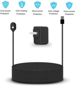 img 3 attached to Weatherproof Outdoor Magnetic Charging Compatible Camera & Photo and Accessories