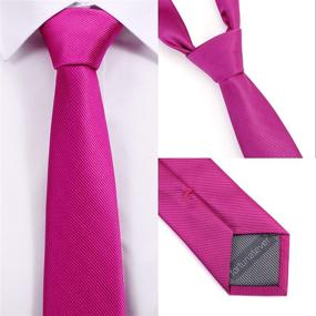 img 2 attached to Fortunatever Formal Necktie Multiple Colors