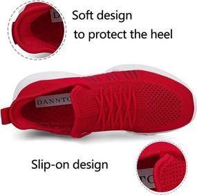 img 3 attached to Dannto Fashion Sneakers: Sporty Women's Athletic Footwear for Active Lifestyle