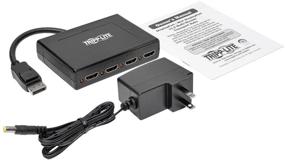 img 1 attached to 🔌 Tripp Lite 4-портовый MST хаб DisplayPort на HDMI, DP 1.2, DP в HDMI, 3840x2160 4K x 2K @ 24/30Гц (B156-004-HD-V2), черный