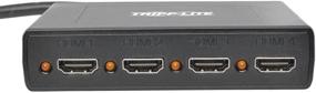 img 3 attached to 🔌 Tripp Lite 4-портовый MST хаб DisplayPort на HDMI, DP 1.2, DP в HDMI, 3840x2160 4K x 2K @ 24/30Гц (B156-004-HD-V2), черный