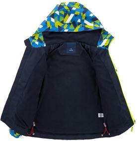 img 2 attached to 🧥 LOKTARC Boys' Lightweight Waterproof Raincoats - Hooded Jackets & Coats