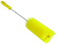 🧽 vikan 53706 soft tube brush: durable polyester, 2-25/64" x 20" oal, yellow - buy now! logo