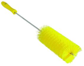 img 4 attached to 🧽 Vikan 53706 Soft Tube Brush: Durable Polyester, 2-25/64" x 20" OAL, Yellow - Buy Now!