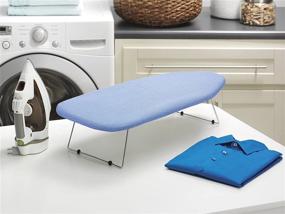 img 3 attached to Enhanced Tabletop Ironing Board by Whitmor with Scorch Resistant Cover