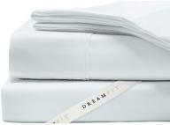 🛏️ dreamfit 1-degree basic queen microfiber sheet set in slate - 100% premium quality logo