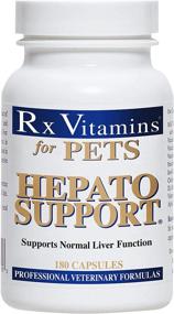 img 1 attached to 🐶 Milk Thistle Supplement for Pets - Rx Vitamins Hepato Support: 100mg Silymarin Capsules for Dogs & Cats - 180 ct.