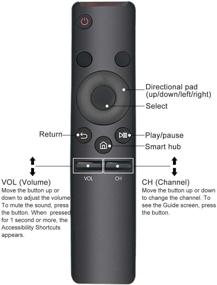 img 2 attached to Samsung BN59-01259B Remote Replacement - Compatible with UN40KU6290, UN50KU6290, UN55KU6290, UN60KU6270 4K UHD TVs