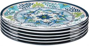 img 4 attached to 🌈 Vibrant Multicolor Certified International Talavera Dinner Set – A Stunning Addition to Your Table