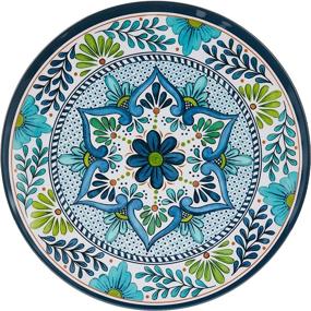 img 3 attached to 🌈 Vibrant Multicolor Certified International Talavera Dinner Set – A Stunning Addition to Your Table