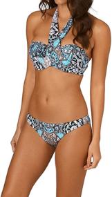 img 1 attached to 👙 Seafolly Women's Hipster Swimsuit: Chic Seaside Women's Clothing