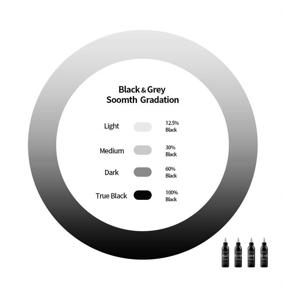 img 3 attached to 🖤 Stigma Black Color Scale Tattoo Ink 4oz (120ml): USA Standard True Black Pigment Tattoo Ink Set (TI952-4OZ-T)