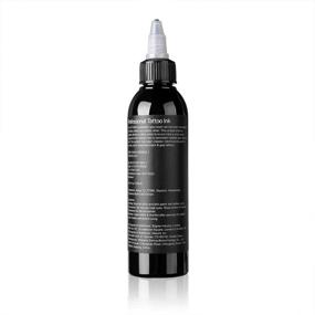 img 2 attached to 🖤 Stigma Black Color Scale Tattoo Ink 4oz (120ml): USA Standard True Black Pigment Tattoo Ink Set (TI952-4OZ-T)